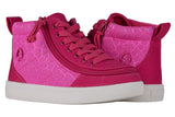 TODDLER PINK PRINT BILLY CLASSIC D I R HIGH TOPS (WIDE)