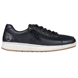 MEN'S BLACK LEATHER BILLY COMFORT LOWS
