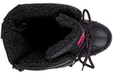 BLACK/PINK BILLY ICE WINTER BOOTS