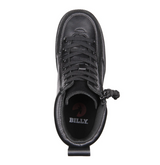 BLACK TO THE FLOOR LEATHER BILLY CLASSIC LACE HIGHS