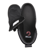 BLACK TO THE FLOOR LEATHER BILLY CLASSIC LACE HIGHS