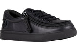 BLACK TO THE FLOOR LEATHER BILLY CLASSIC LACE LOW