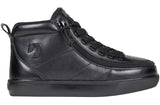 Toddler Black to the Floor Leather BILLY Classic D|R II High Tops