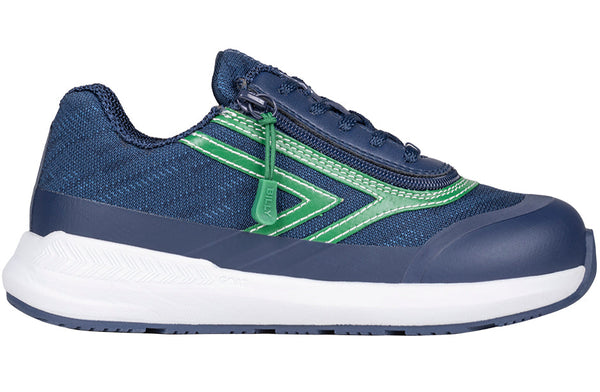 TODDLER NAVY/GREEN BILLY GOAT AFO-FRIENDLY SHOES