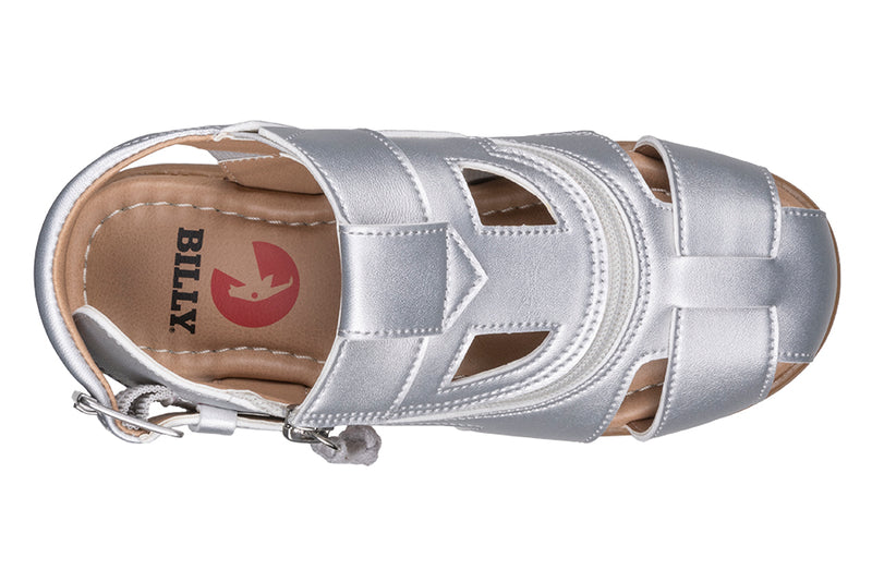 Toddler Silver BILLY Sandals