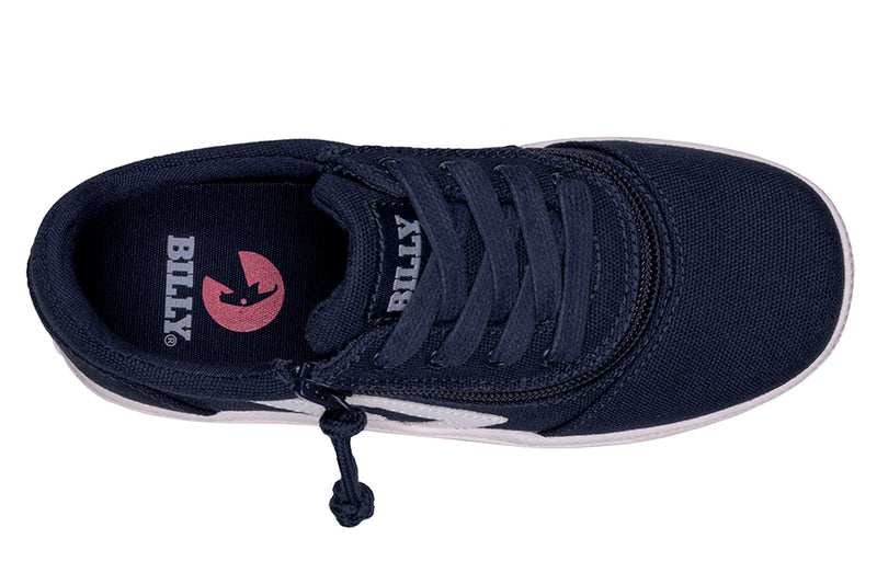 TODDLER NAVY/WHITE BILLY CS SNEAKER LOW TOP