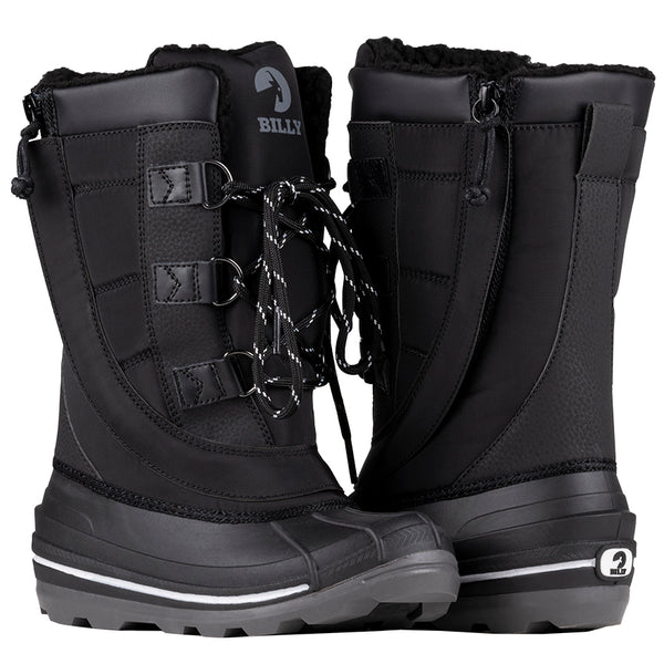 Black winter top womens boots