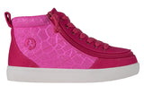 TODDLER PINK PRINT BILLY CLASSIC D I R HIGH TOPS (WIDE)