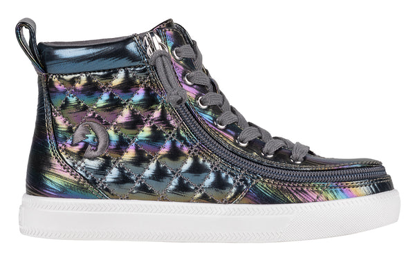 TODDLER GRAPHITE RAINBOW BILLY CLASSIC QUILT HIGH TOPS