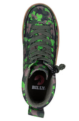 TODDLER GREEN DINO BILLY CLASSIC LACE HIGH TOPS