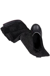TODDLER BLACK/PINK BILLY ICE WINTER BOOTS