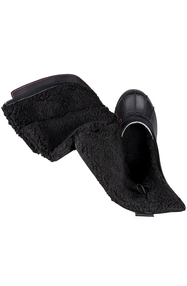 TODDLER BLACK/PINK BILLY ICE WINTER BOOTS